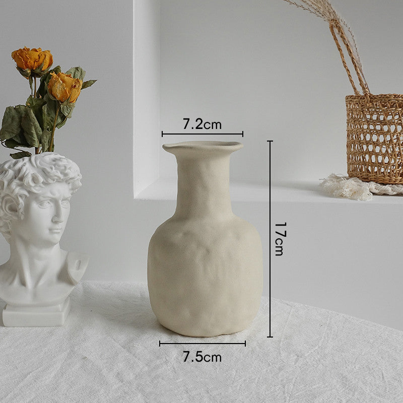 Ceramic Dry Flower Arrangement Home Display Art Vases